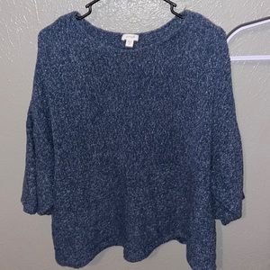 ❤️SOLD❤️ Sweater Material Top